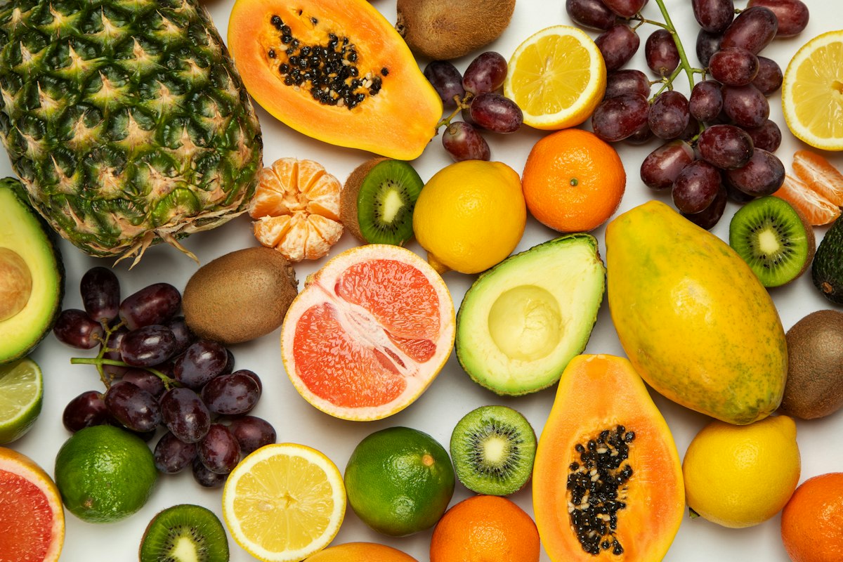 Frutas frescas variadas