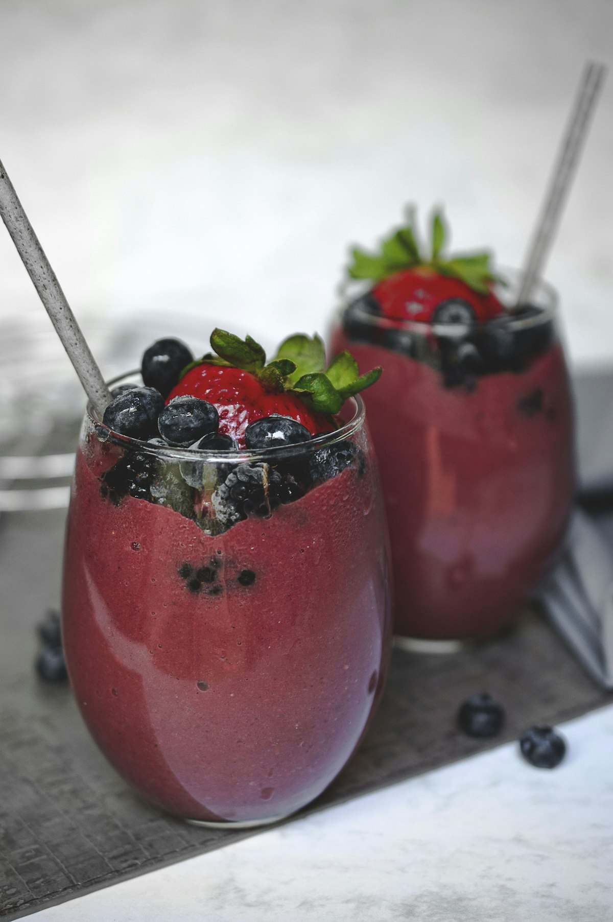 Smoothie de frutas vermelhas